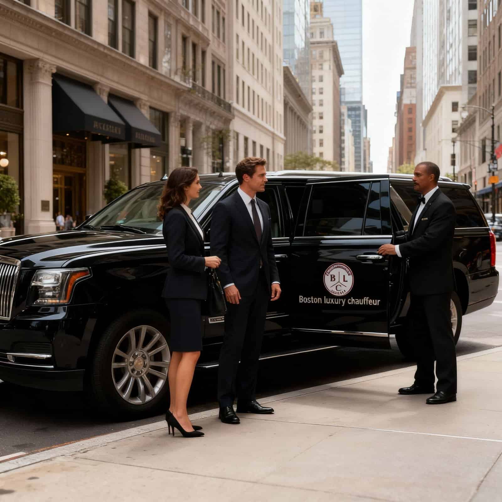 Corporate executive chauffeur service Boston