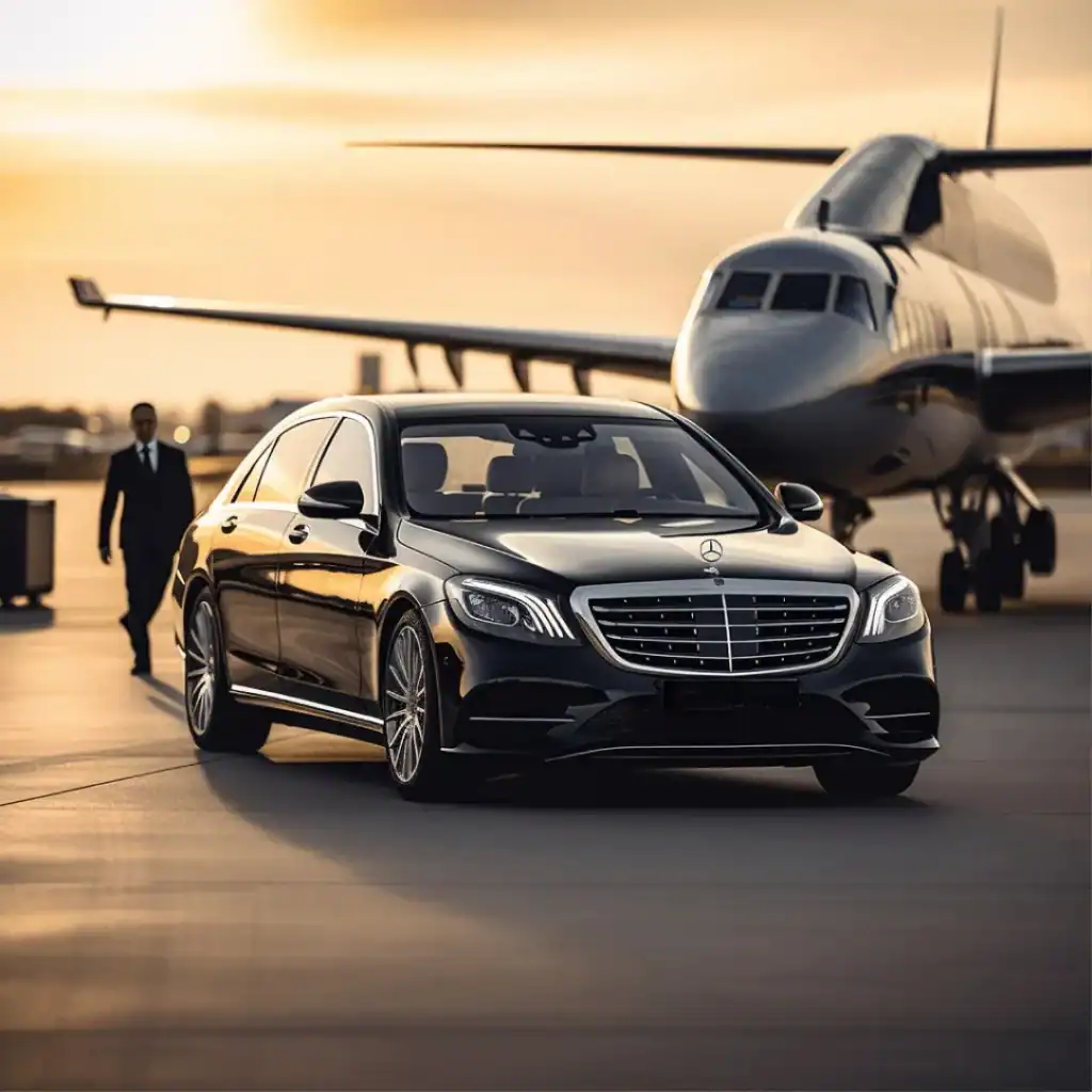 private jet luxury chauffeur airport transfer Boston