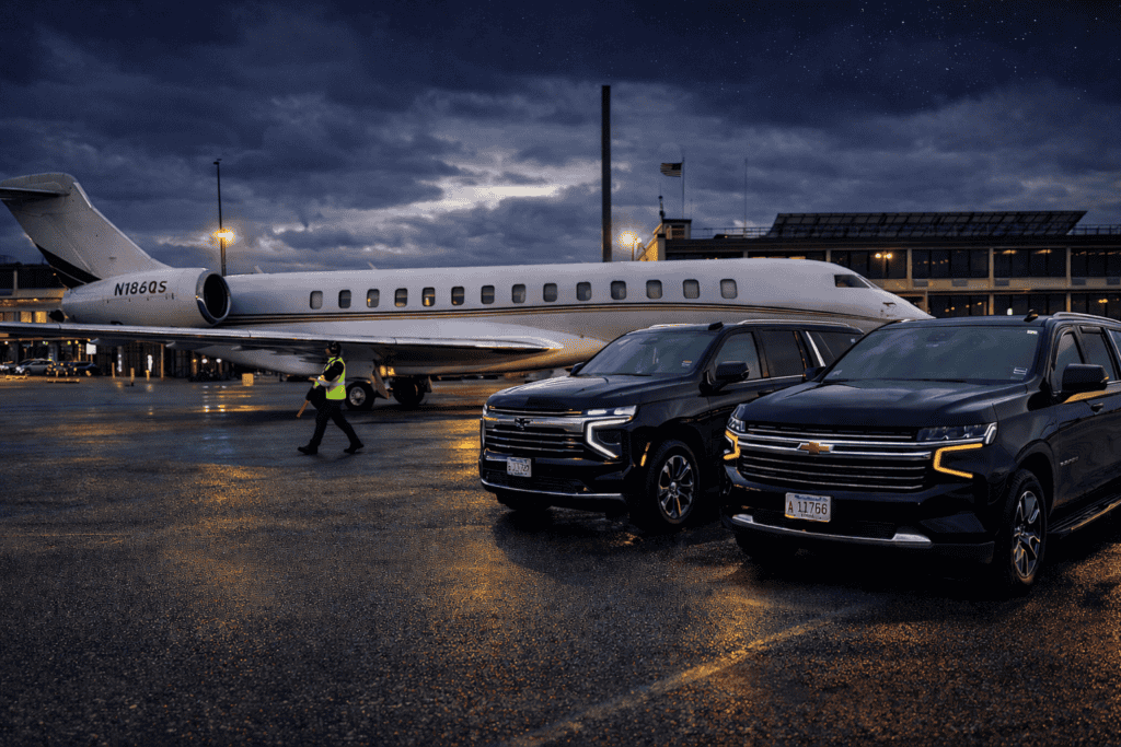 Premium Bedford Aviation Airport Car service for corporate clients and travelers.