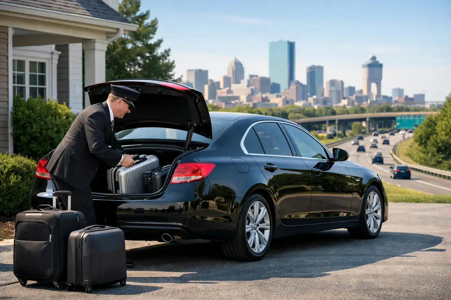 nashua to logan airport car service sedan